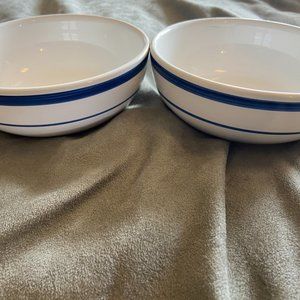 Nautica Portugal 2 Cerial Bowls Chipped